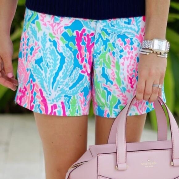 Lilly Pulitzer The Callahan Short in Let's Cha Cha Size 2 - Picture 1 of 8